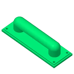 Simple D handle