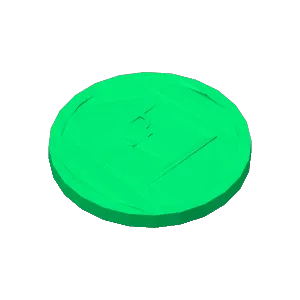3-D printing coaster