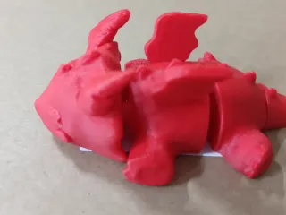 3D Flexi Baby Dragon Keychain (Limited Time Free) UniQrint