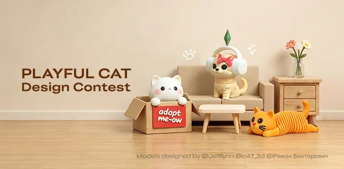 Playful Cat Design Contest