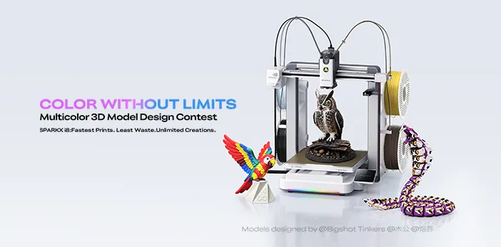 Multicolor 3D Model Design Contest