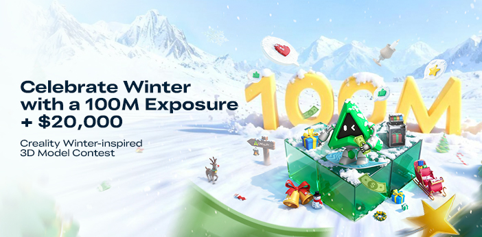 Creality Winter-inspired 3D Model Contest