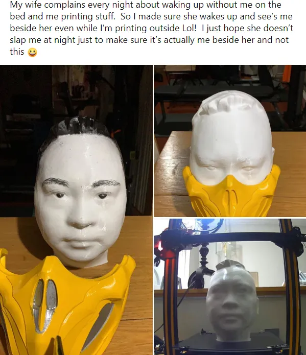 Funy story of 3D print