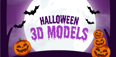 HALLOWEEN 3D MODELS BY IK3D