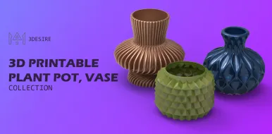 3D printable Plant Pot