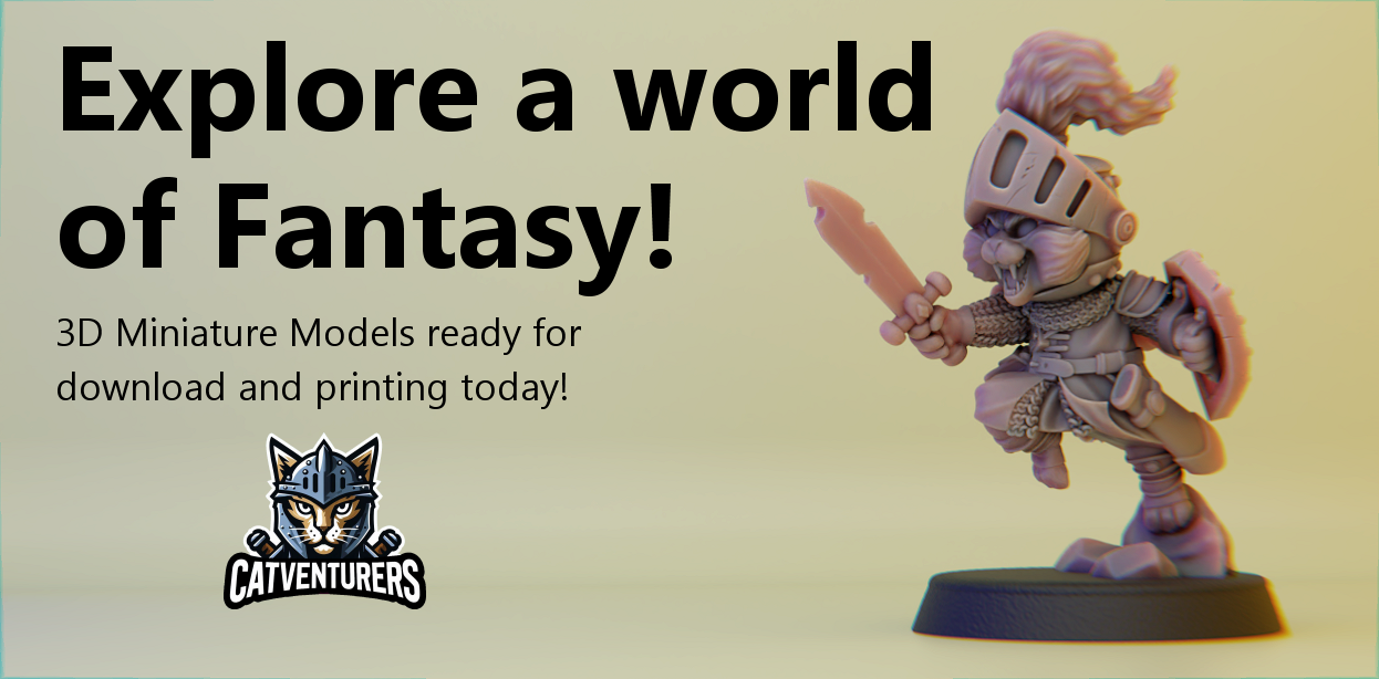 CatVenturers Fantasy Miniatures