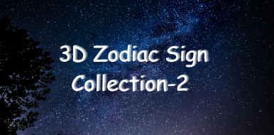 Zodiac Keychain collection -  2