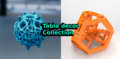 3D Printable Table Decor
