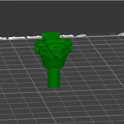 cabeza totem geminis vintage, replica bandai