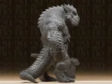 #090 Massive Dragonborn Brute Warrior Miniature-2