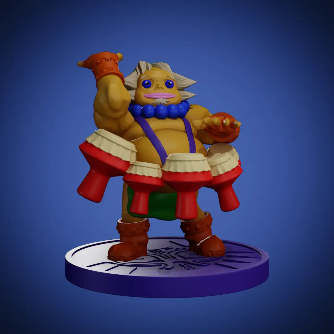 Goron Link - Zelda Majoras Mask