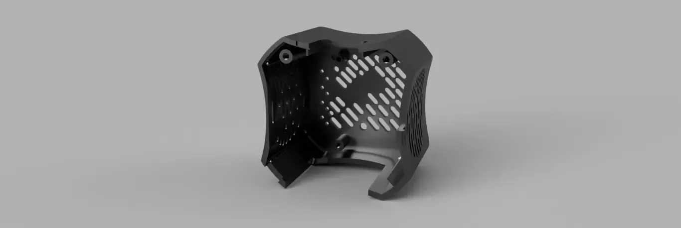 Ender 3V2 Hotened cover with screw threads