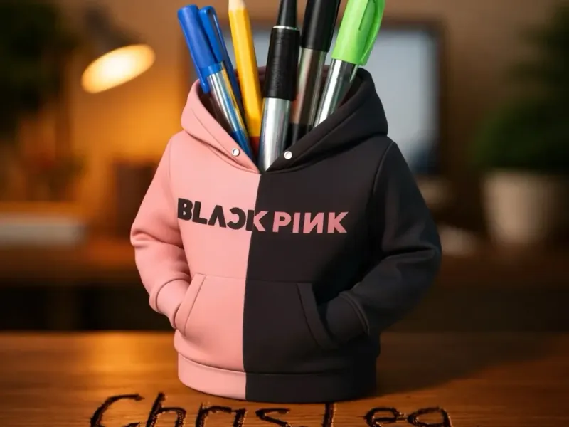 Buzo Black Pink - Pencil holder