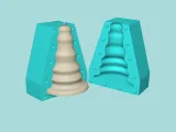 Candle Mold A04 - Molding Maker Wick Template-3