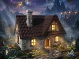 KF2 Cottage Hearthstone - Medieval Fantasy RPG Terrain 3D-0