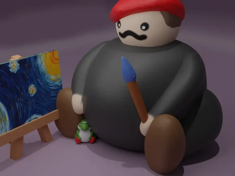 Artist Chonk - MEME - CREALITY CLOUD EXCLUSIVE
