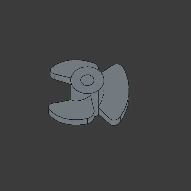 test boat prop