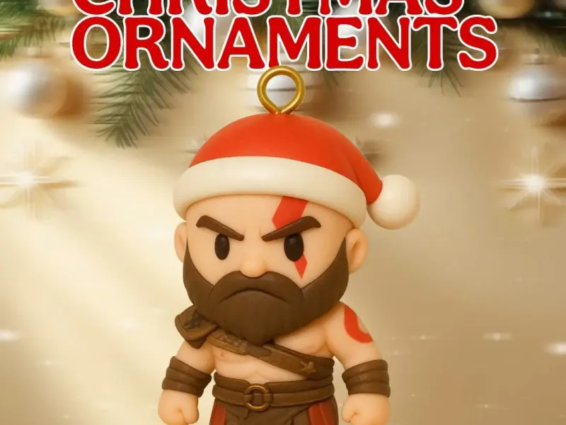 Kratos God Of War Noel Süsü