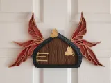 porte féerique, décor de jardin-0