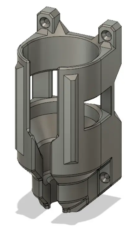 Wall mount for Dremel 4000 with flexi-shaft