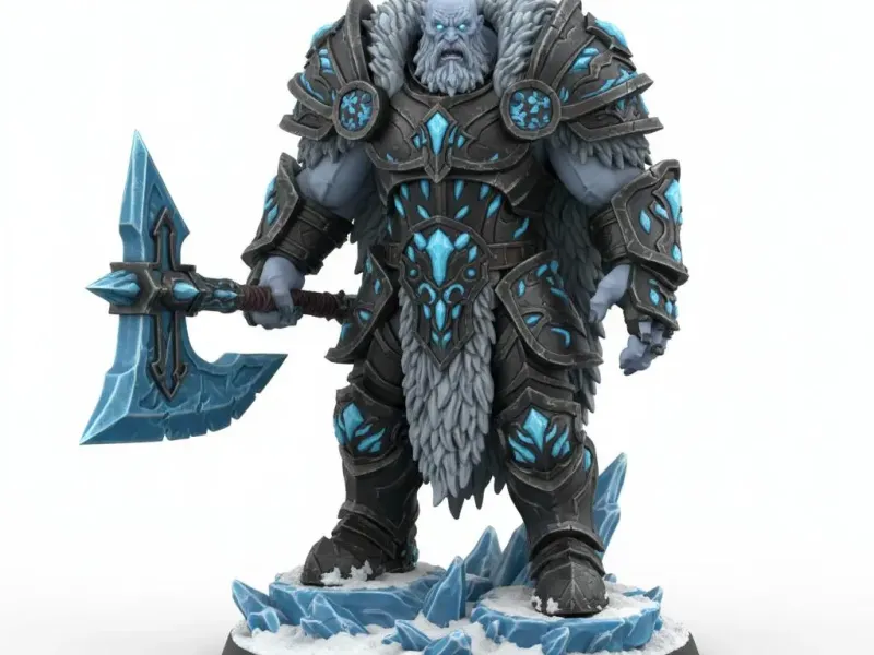 DyD Miniatures Giant Viking 013