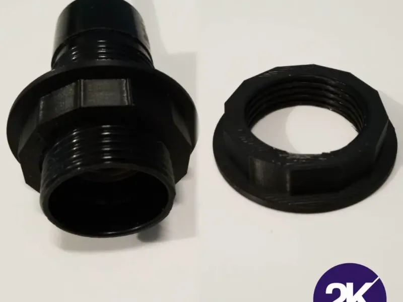 Ersatzmutter für E14-Lampenfassung, einfach zu drucken