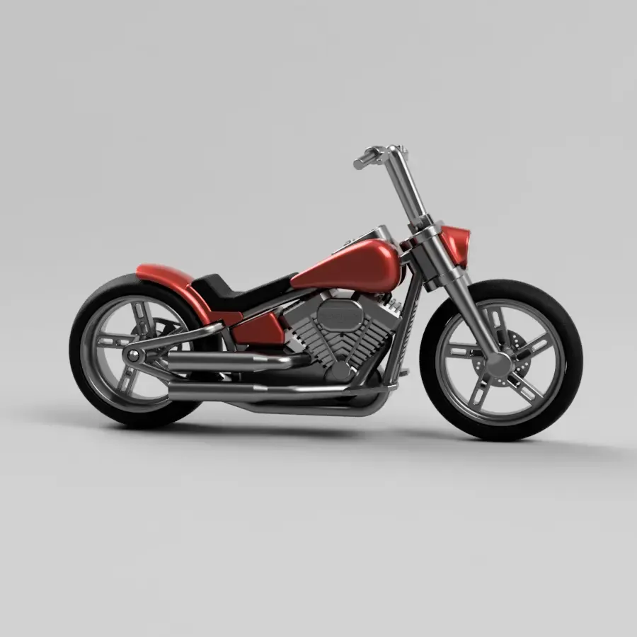 Harley Davidson - Custom Fat Boy style