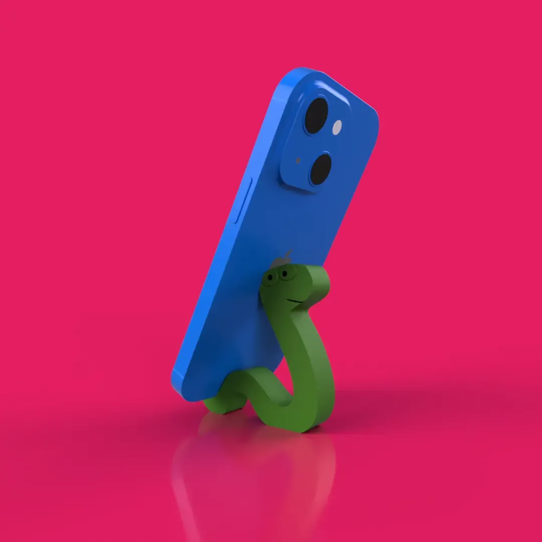 snake phone stand