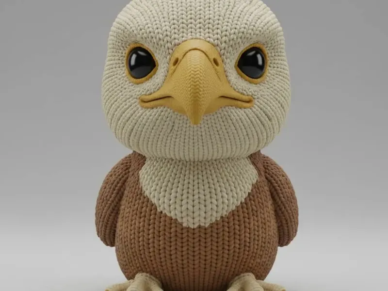 Knitted Baby Eagle Guardian – Noah0x03