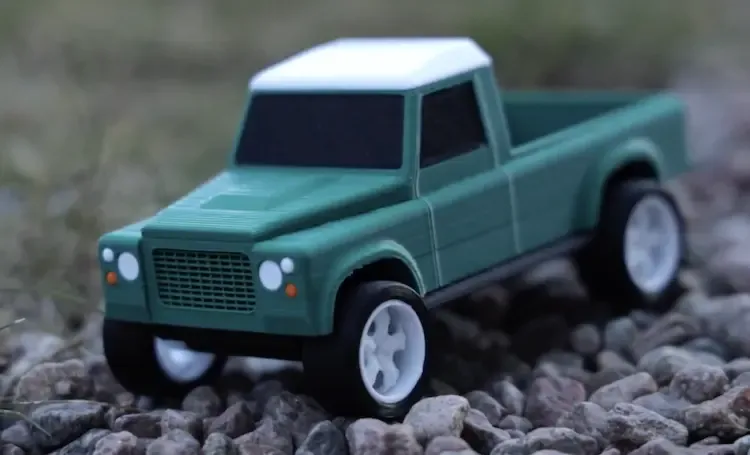 Land Rover Defender - fully 3D printable