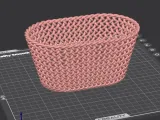 Wicker storage basket-3