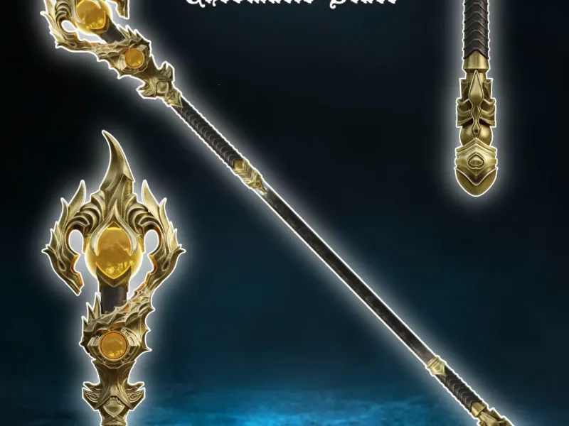 Fantasy Markoheshkir Chromatic Staff Baldurs Gate 3
