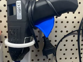 Hot Glue Gun PegBoard Holder