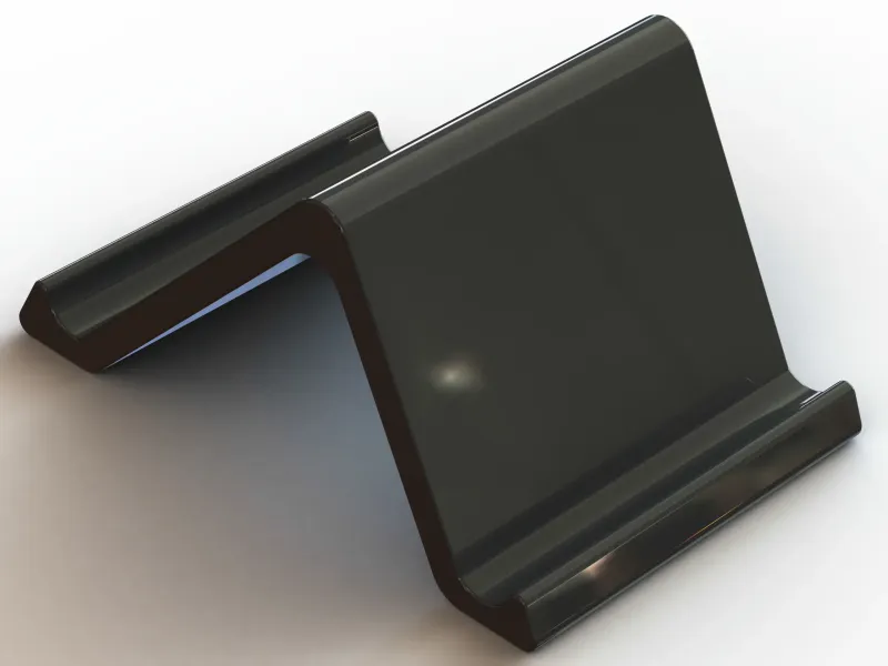 Soporte de plástico para tabletas