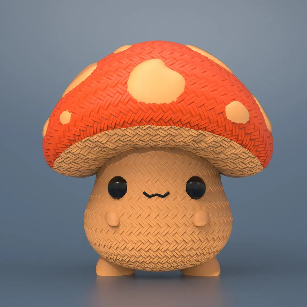 Woven Mushroom