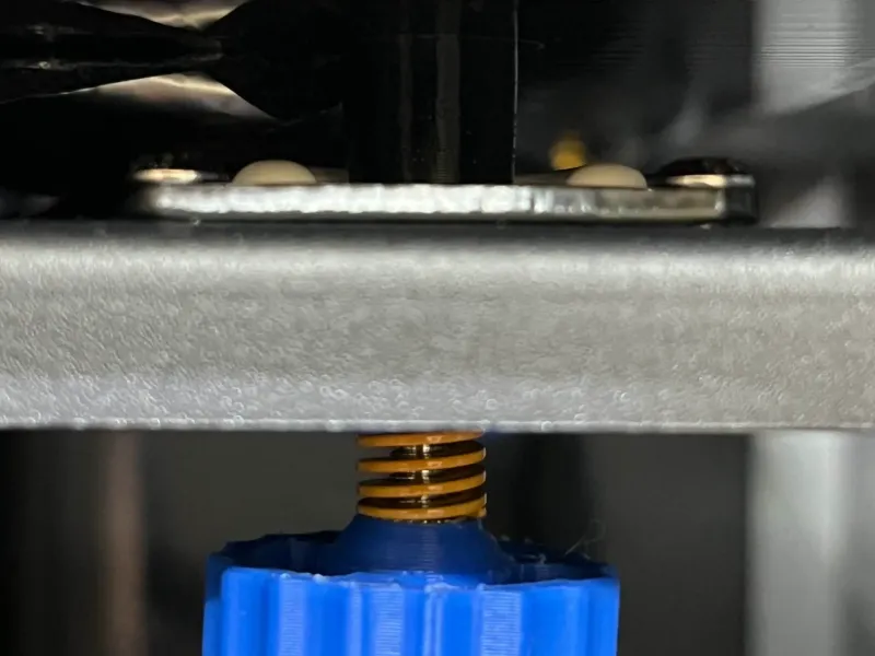 Creality K1C bed leveling spacers TPU