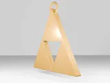 Triforce keychain-1