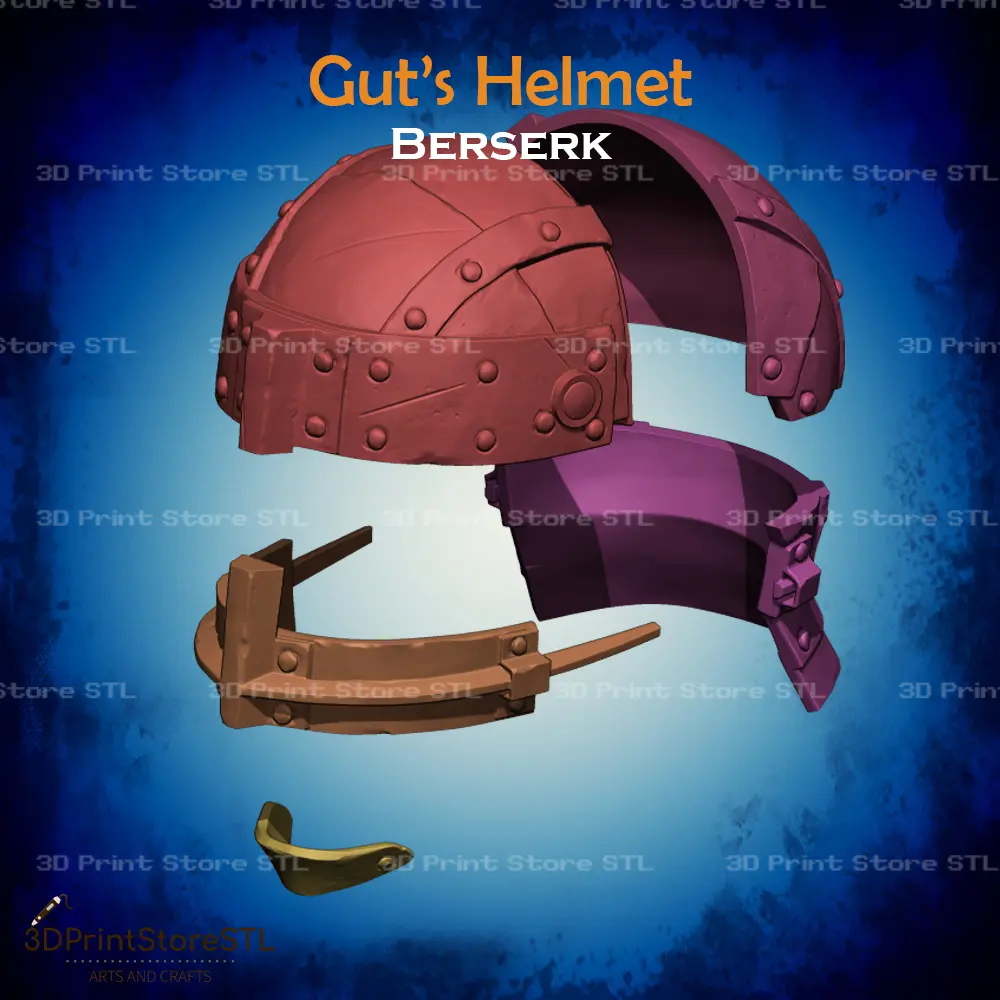 Guts Casco Cosplay Berserk - STL File