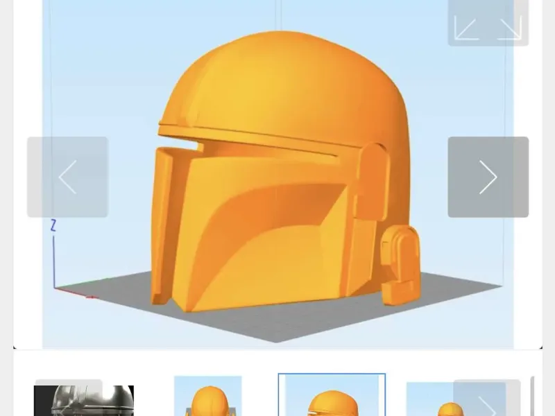mandlorian helmet 