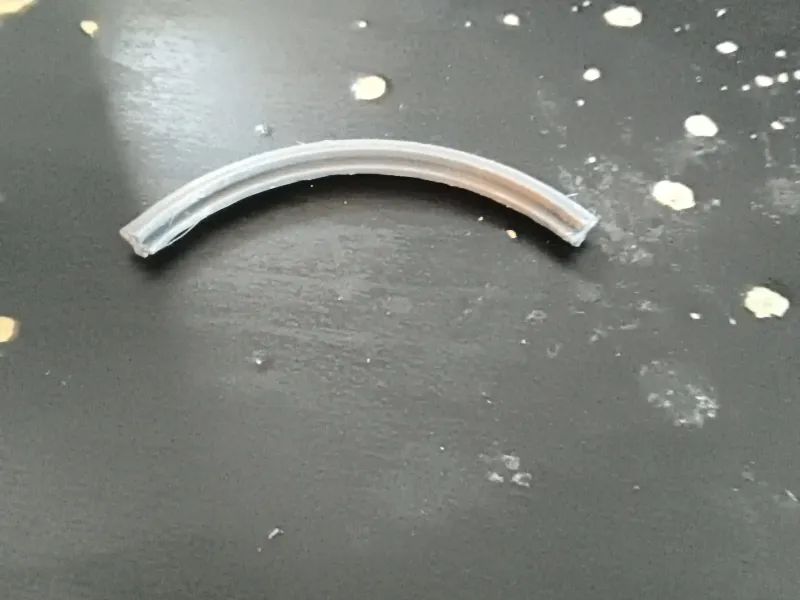 Length 10 curved lego technic axle
