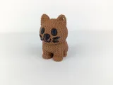 Knitted Cat Keychain-4