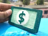 knitted Dollar (cute)-3