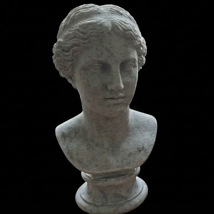 Classic Venus de Milo Bust – Faux Marble 3D Print