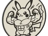 Muscle Pikachu Coaster-1