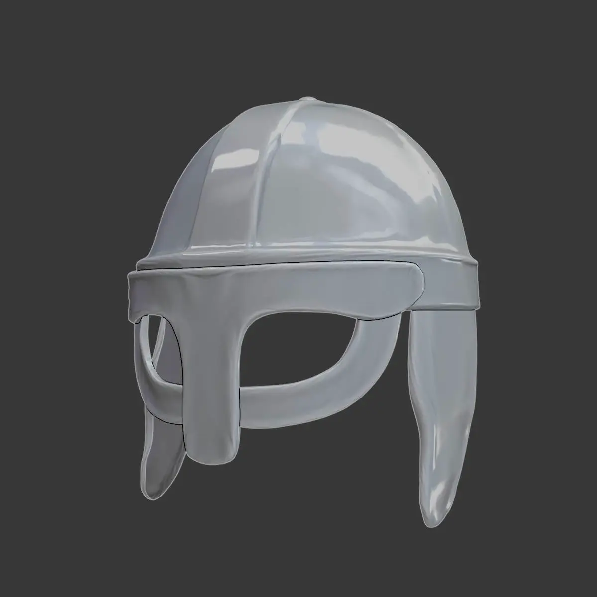 Viking-Style Spectacle Helmet – Norse Warrior Armor Design