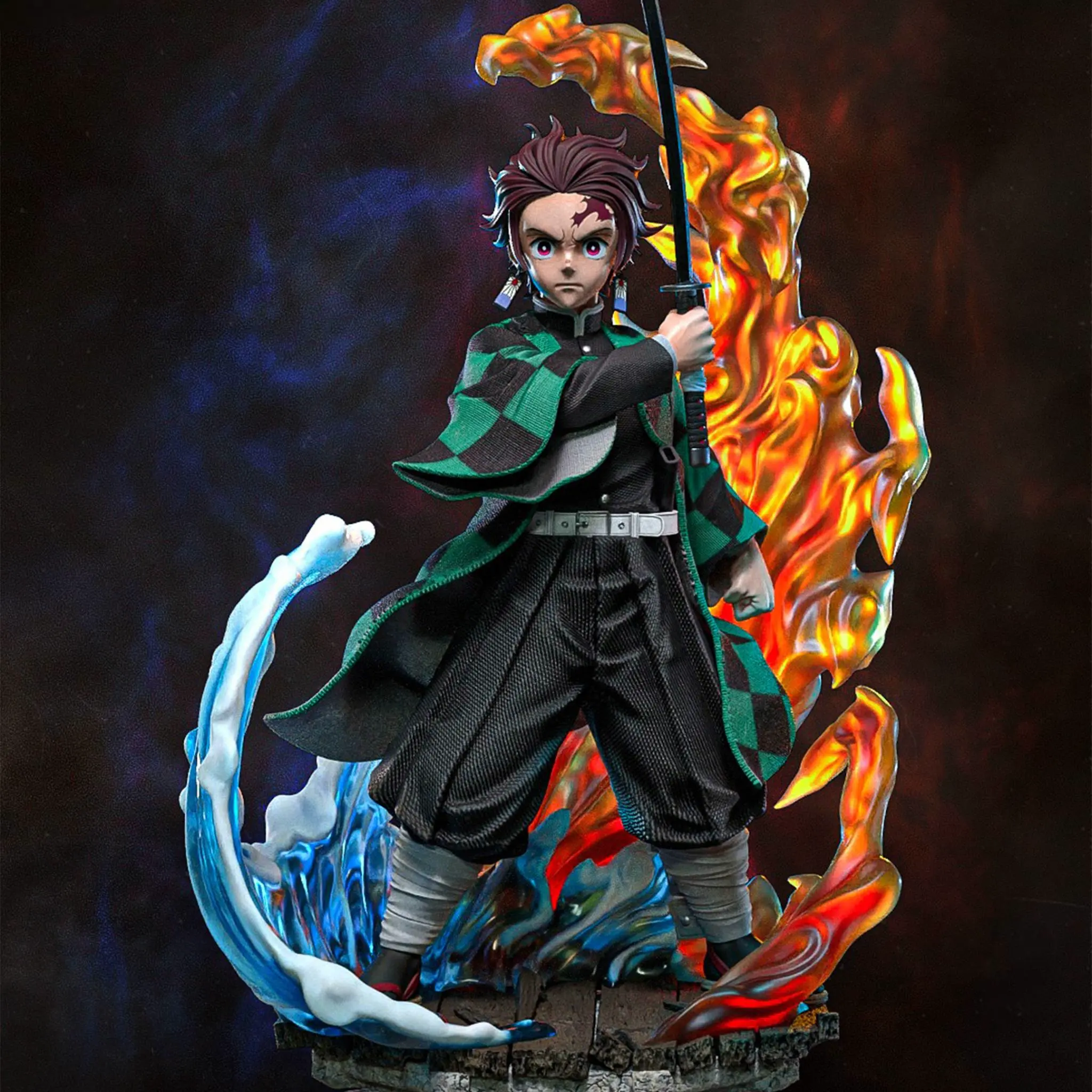 Action Figure Anime Tanjiro Kimetsu no Yaiba Demon Slayer