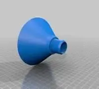 resin funnel 3 diameters 