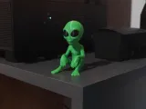 Sitting Alien-3