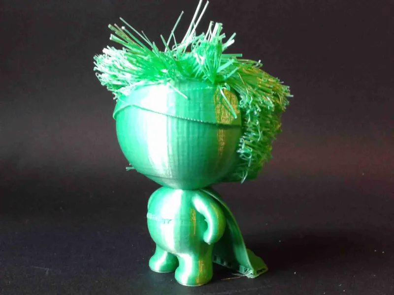 Cuva Hairy mascot (Fórum do concurso li3d.fr 9 anos Creality)