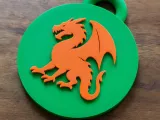 Dragon keychain-0